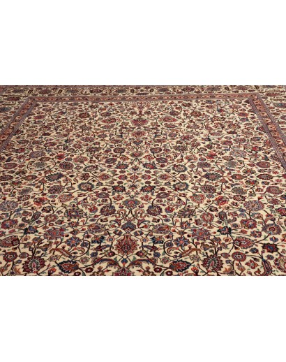 Tappeto Mashad Fine Persia marrone azzurro 300x403