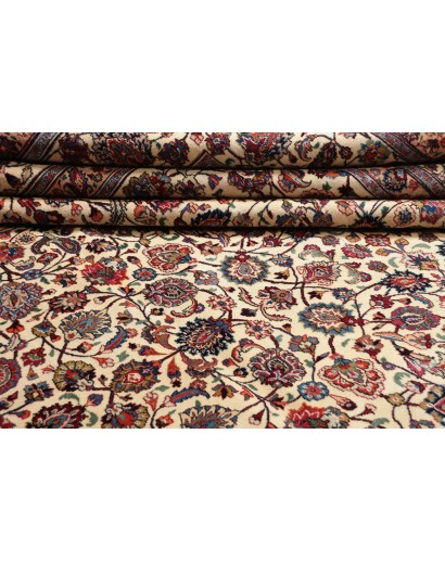 Tappeto Mashad Fine Persia marrone azzurro 300x403