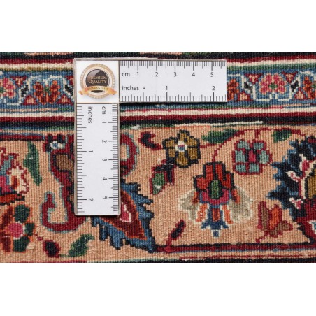 Tappeto Mashad Fine Persia marrone azzurro 300x403