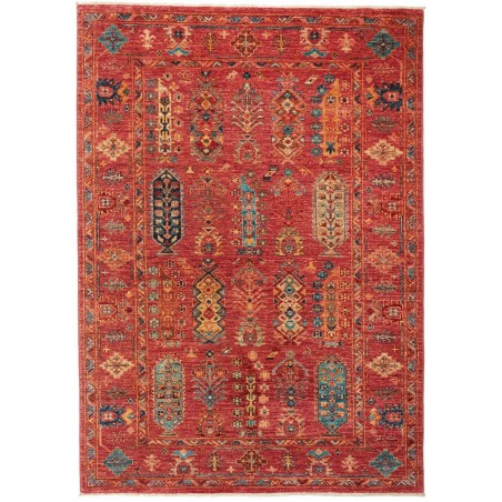Tappeto Tribal Pakistan marrone grigio 127x176