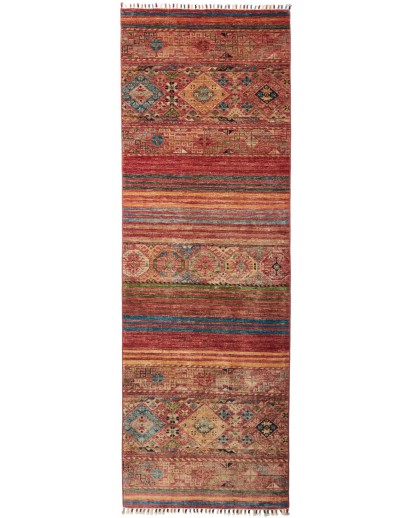 Tappeto Rubin Pakistan marrone grigio 82x247