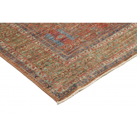 Tappeto Mamlouk Pakistan azzurro marrone 126x182