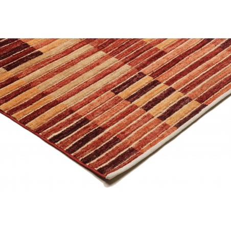Tappeto Barjesta Pakistan rosso giallo 168x244