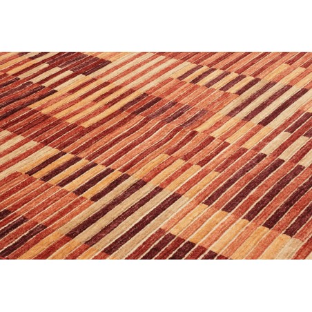 Tappeto Barjesta Pakistan rosso giallo 168x244