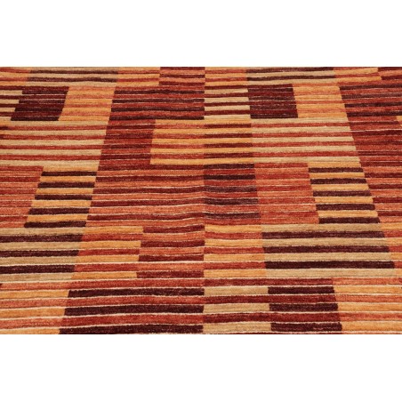 Tappeto Barjesta Pakistan rosso giallo 168x244