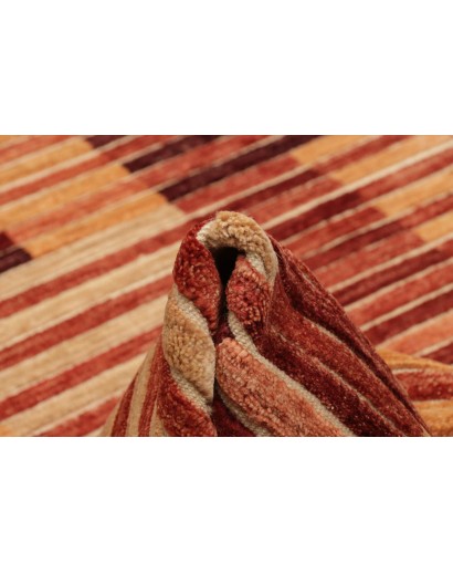 Tappeto Barjesta Pakistan rosso giallo 168x244