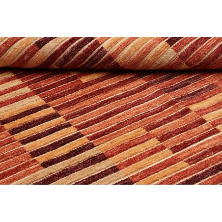 Tappeto Barjesta Pakistan rosso giallo 168x244