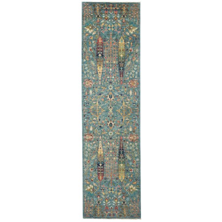 Tappeto Shahi Fine Pakistan bianco marrone 79x297