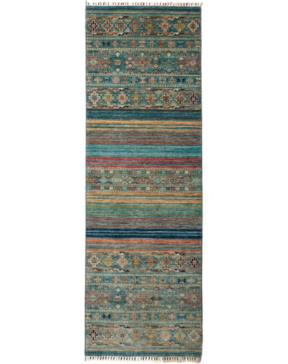 Tappeto Rubin Pakistan azzurro grigio 79x237