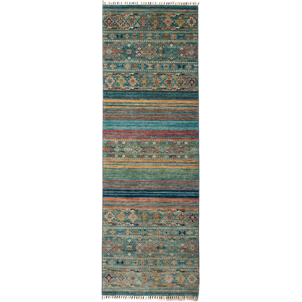 Tappeto Rubin Pakistan azzurro grigio 79x237