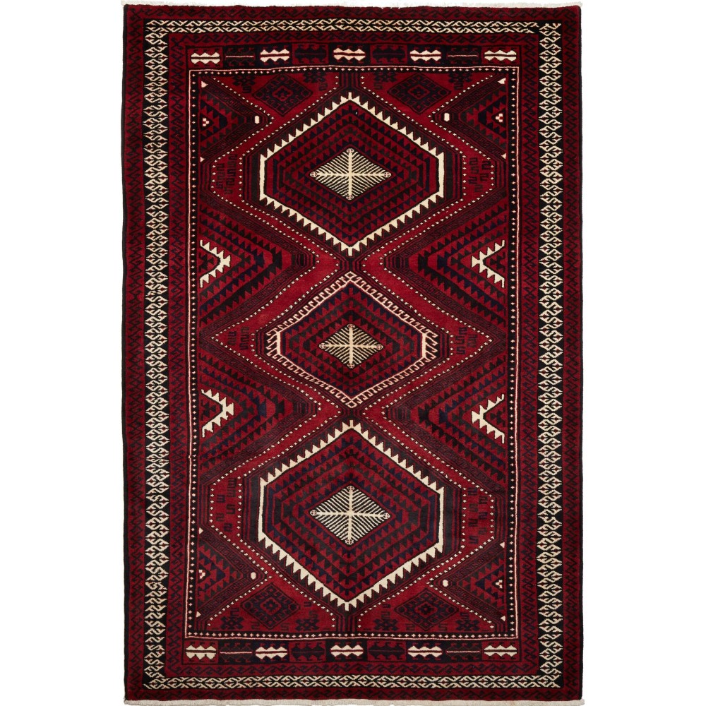 Tappeto Lori Persia blu giallo 212x318