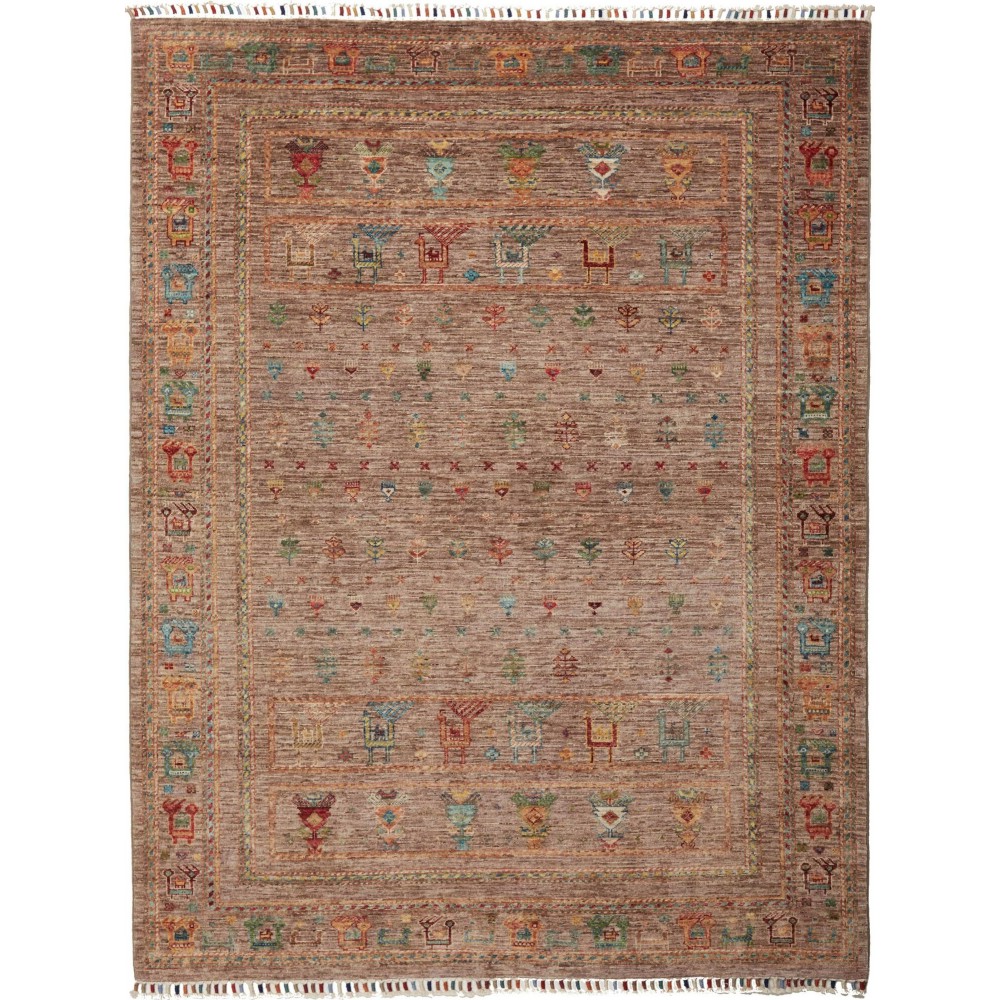 Tappeto Rubin Pakistan bianco beige 147x195 Tappeto Rubin Pakistan bianco beige 147x195