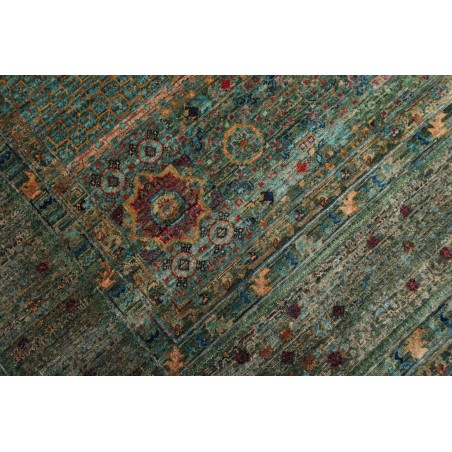 Tappeto Mamlouk Pakistan azzurro verde 251x317