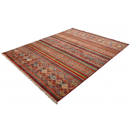 Tappeto Samarkand Pakistan rosso marrone 199x245