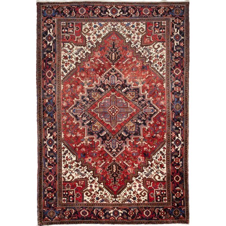 Tappeto Gorawan Persia marrone blu 210x306