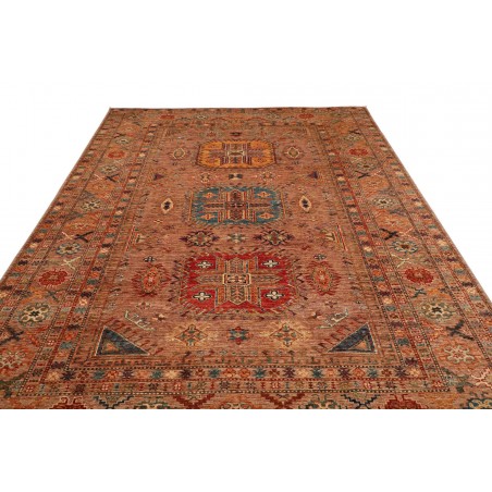 Tappeto Kazak Fine Pakistan rosso 201x299