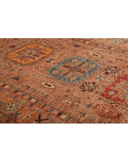 Tappeto Kazak Fine Pakistan rosso 201x299