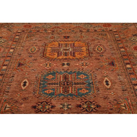 Tappeto Kazak Fine Pakistan rosso 201x299