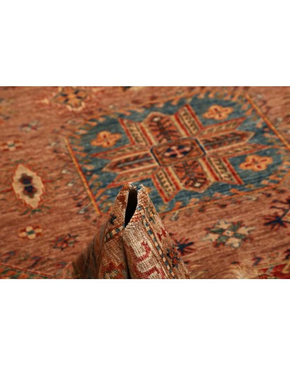 Tappeto Kazak Fine Pakistan rosso 201x299