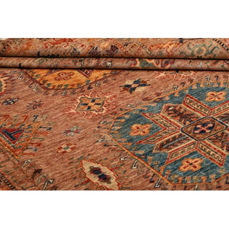 Tappeto Kazak Fine Pakistan rosso 201x299