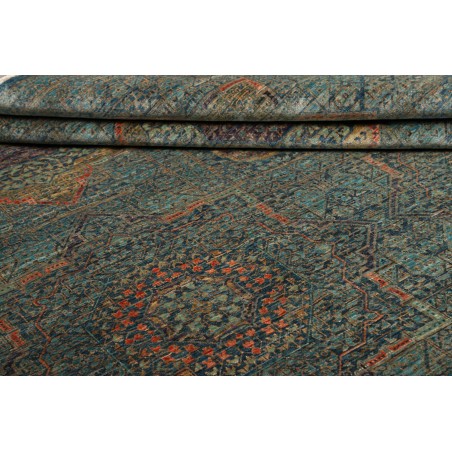 Tappeto Mamlouk Pakistan azzurro bianco 203x299