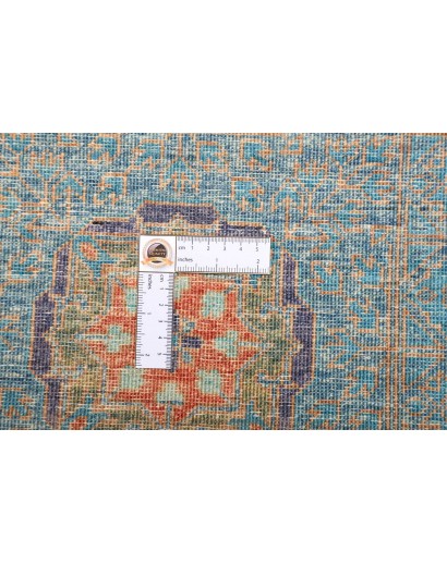 Tappeto Mamlouk Pakistan azzurro bianco 203x299
