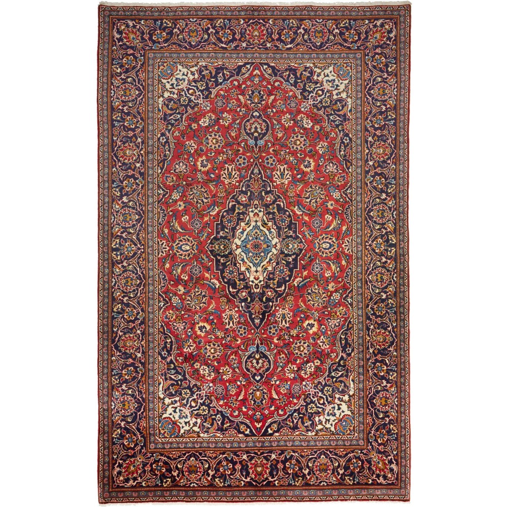Tappeto Ardakan Persia marrone giallo 196x313
