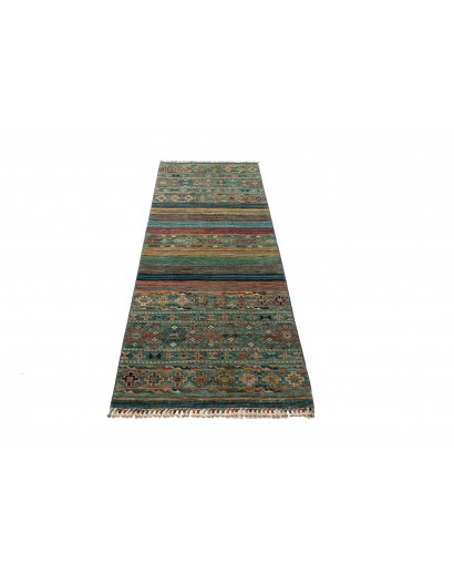 Tappeto Rubin Pakistan azzurro grigio 79x237