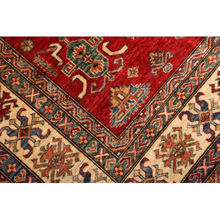 Tappeto Kazak Fine Pakistan marrone grigio 209x290
