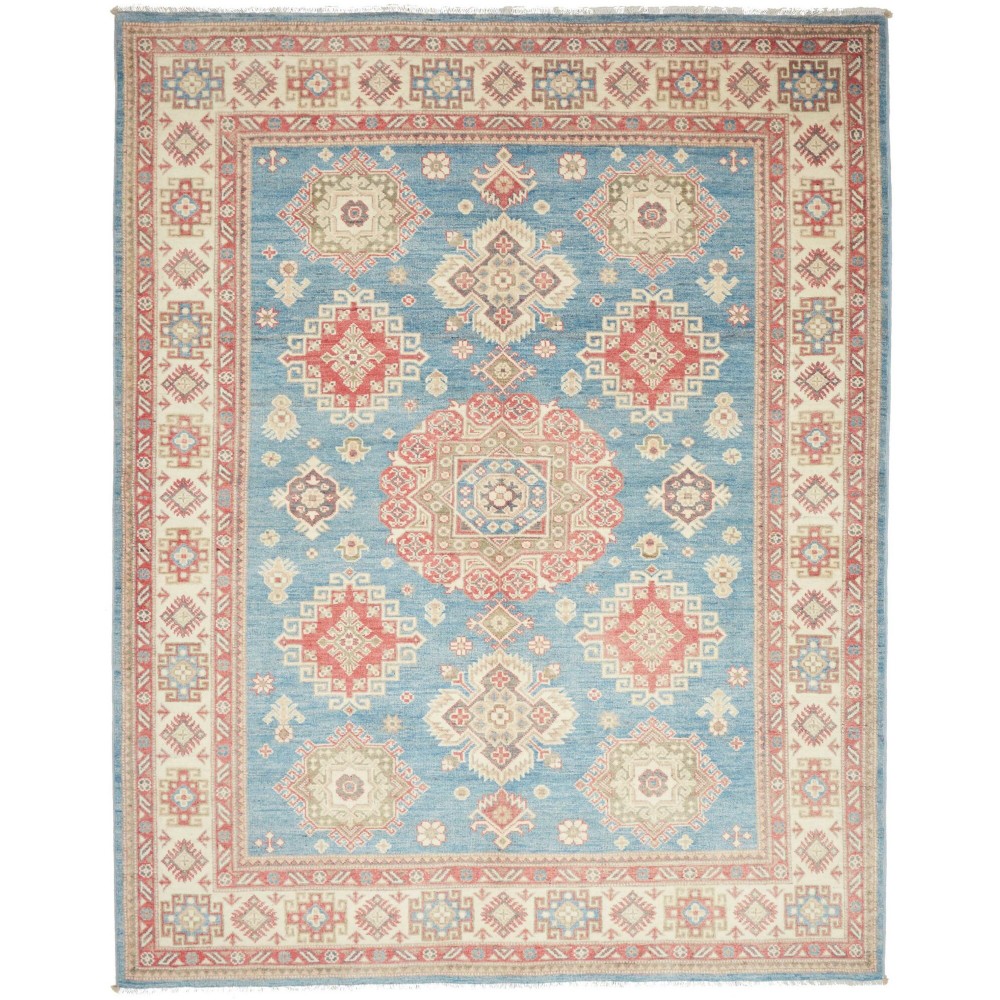 Tappeto Kazak Afghanistan beige grigio 174x228