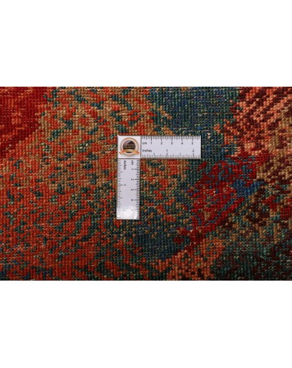 Tappeto Mona Pakistan rosso marrone 148x203