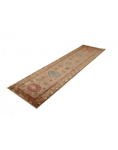 Tappeto Kazak Fine Pakistan bianco 78x294