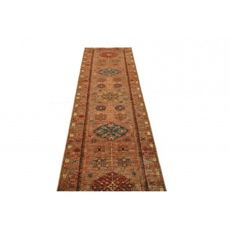 Tappeto Kazak Fine Pakistan bianco 78x294