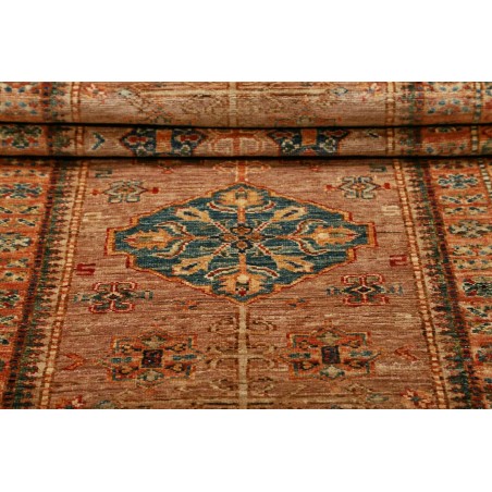Tappeto Kazak Fine Pakistan bianco 78x294