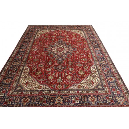 Tappeto Tabriz Persia marrone beige 203x295