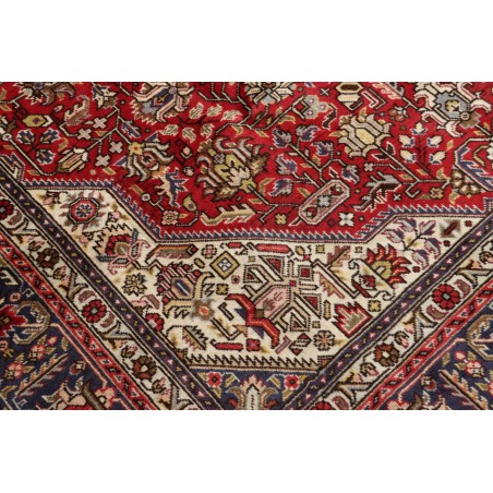 Tappeto Tabriz Persia marrone beige 203x295