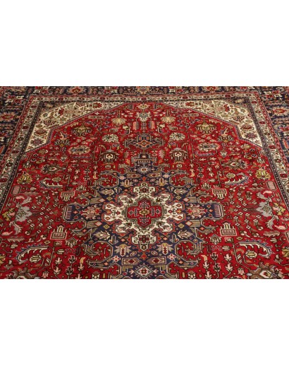 Tappeto Tabriz Persia marrone beige 203x295