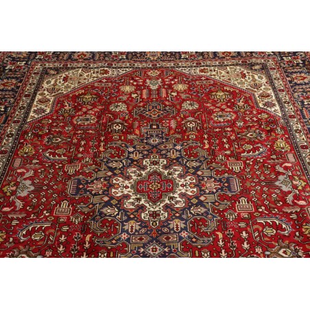 Tappeto Tabriz Persia marrone beige 203x295
