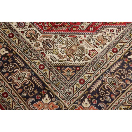 Tappeto Tabriz Persia rosso bianco 203x300