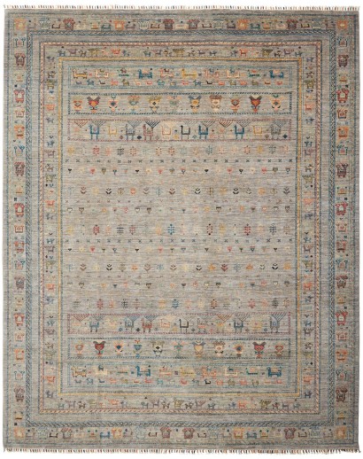 Tappeto Rubin Pakistan marrone azzurro 248x306