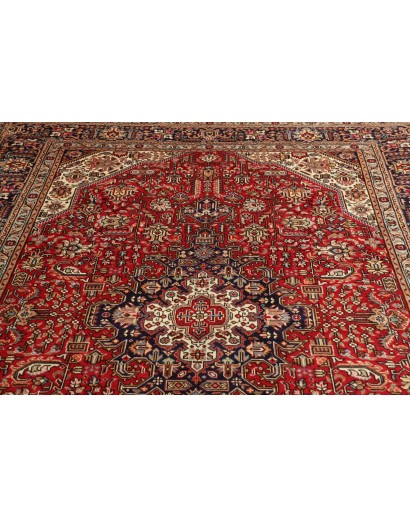Tappeto Tabriz Persia marrone 200x307