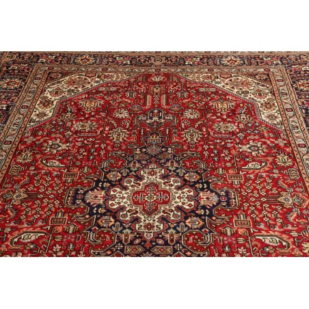Tappeto Tabriz Persia marrone 200x307