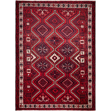 Tappeto Lori Persia grigio rosso 226x306