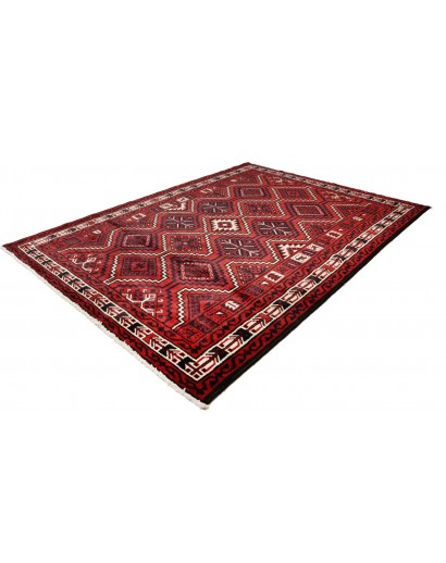 Tappeto Lori Persia grigio rosso 226x306