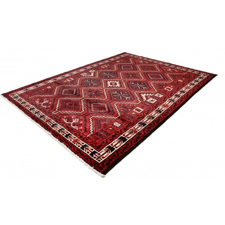 Tappeto Lori Persia grigio rosso 226x306