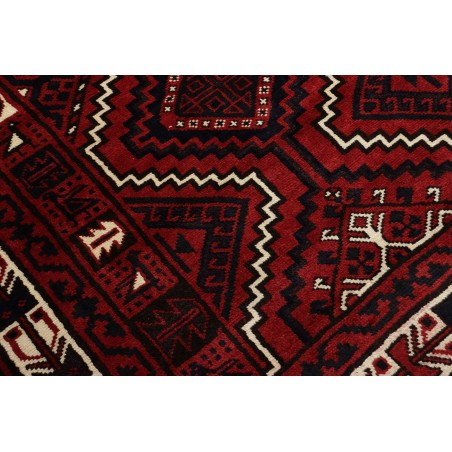 Tappeto Lori Persia grigio rosso 226x306