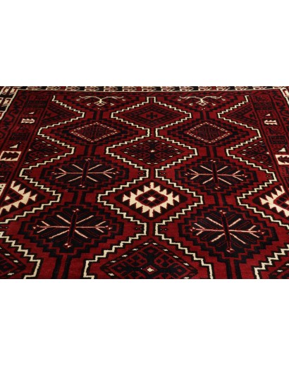 Tappeto Lori Persia grigio rosso 226x306