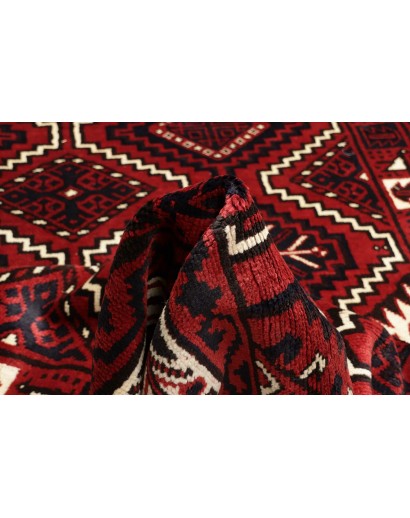 Tappeto Lori Persia grigio rosso 226x306