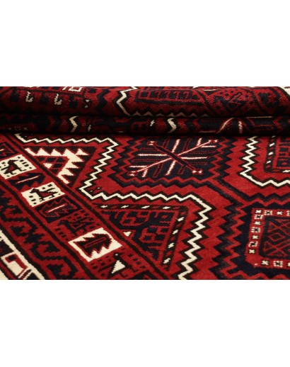 Tappeto Lori Persia grigio rosso 226x306