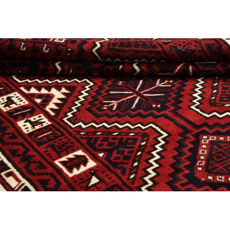 Tappeto Lori Persia grigio rosso 226x306